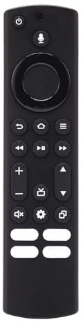 Voice Remote Control for Toshiba Insignia Smart TVs, Replacement TV Remote for NS-RCFNA-21, Replacement Control for Insignia Smart Fire TV & Toshiba Smart Fire TV