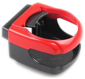 WSXCDE Getränkehalter Auto, für VW Sharan 2012-2021 2 in 1 Multifunktionaler Verstellbarer Auto Flaschenhalter, 360° Drehbar Getränke Halterung,C