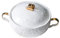 MGHRUE Soupière en Céramique avec Louche À Soupe, Bol À Soupe en Céramique De Style Européen Élégant pour Restaurant, Décoration De Cuisine À Domicile, Pot À Soupe