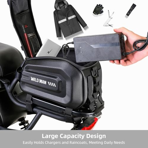 Kavolet Fahrradtasche, Fahradtaschen Hinten Gepäckträger, Mehrzweck Mountainbike-Tasche, E-Bike-Akku Tasche, Gepäckträger-Aufbewahrungstasche für Fahrräder, E-Bikes Tasche, Fahrrad Zubehör