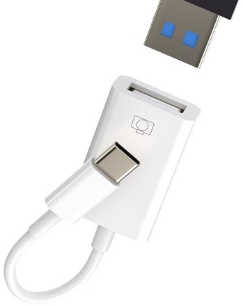 Adaptador USB C a USB OTG 3.0 para iPhone 16 15 compatible con Samsung Galaxy S24 para iPad Android tipo C USB-A Converter Tablet, MacBook, conector de transferencia de datos, cámara, teclado, dongle