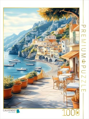CALVENDO Puzzle EIN mediterranes Paradies | 1000 Teile Lege-Größe 64 x 48 cm Foto-Puzzle für glückliche Stunden