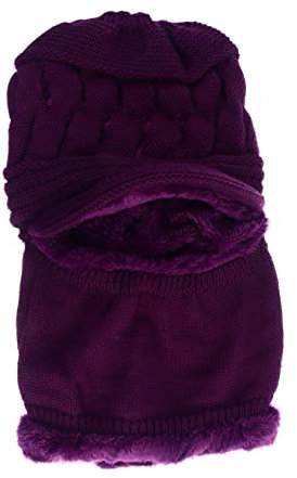 NIYANGLE Kapuzenschal Für Senioren Warm Und Bequem Aus Hochwertiger Mit Elastischem Design Für Kopfumfänge Für Kaltes Wetter Und Outdoor-aktivitäten