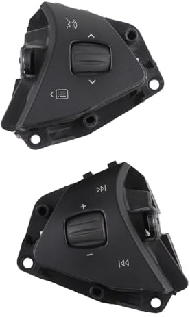 Tasten Für Die Lenkradsteuerung Für Tesla Für Model S Für X 2016-2020 101324200F 101324200J 101324200D Auto Lenkrad Cruise/Audio Schalter Multifunktions-Kombinationsschalter(Without line)
