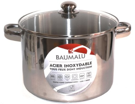 Marmite traiteur baumalu GEANTE 16 LITRES inox PROMO