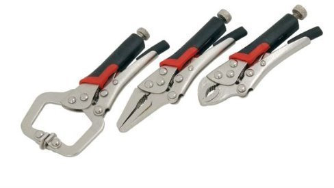 3 PIECE MINI LOCKING MOLE GRIP PLIERS