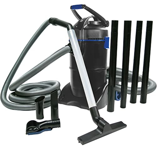 The Pond Guy ClearVac Aspirateur de Bassin, Puissant Moteur de 1600 W Qui élimine Rapidement Les boues et Les débris, réservoir à Double Chambre pour Une Utilisation Continue, 5 Tubes d'extension