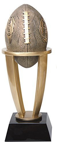 Decade Awards Trofeo Fantasy Football League Gold Tower, altezza 19,1 cm, premio FFL, piastra incisa su richiesta