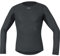 GORE WEAR Herren Windstopper Baselayer Thermo Shirt Langarm, Schwarz, XXL EU