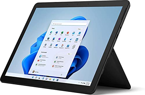 Microsoft Surface Go 3, 10 Zoll 2-in-1 Tablet (Intel Core i3, 8GB RAM, 128GB SSD LTE, Windows 11 Home S) Schwarz