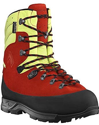 Haix 603115 Protector Forest 2.1 GTX Red-Yellow Class 2 Chainsaw Gore-Tex Forestry Boot 10 UK / EU 45