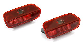 Volkswagen 000052120F Entry Lighting Lights Light Projector with VW Logo, Only for Vehicles Existing Door Warning, neutral