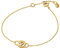 Michael Kors Damen Gold Sterling Silber Armband, MKC1571AN710