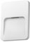 ledscom.de LED Wandleuchte/Treppenlicht STUFO für außen, IP44, flach, Downlight matt, eckig, warmweiß