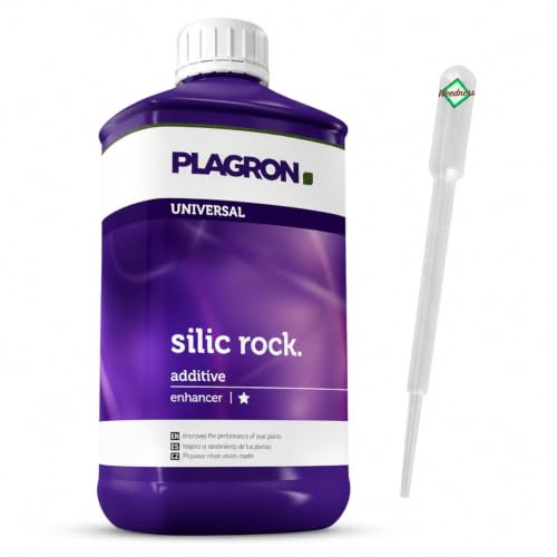 Weedness Plagron Silizium Rock 500 ml - Natürlicher Grow Dünger Indoor Outdoor Flüssig Anbau
