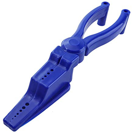 CVZJ Nagelhalter-Zange, einfach zu positionieren und hält die Finger sicher, Heimwerkzeug, Hilfszange für kleine Schrauben und Nägel aus Kunststoff