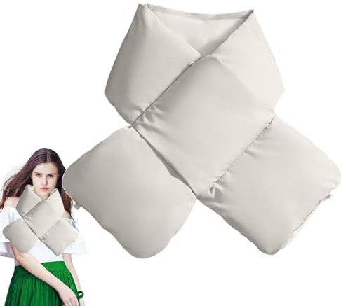 Electric Neck Warmer Scarf,Smart Electric Heated Scarf | Portable Battery Operated Electric Scarf for Winter - Constant Temperature Rechargeable Battery Operated Winter Scarf for Tail