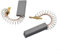 Replacement Set of Carbon Brushes for Bosch 7 Washing Machine Motor, 5x12 5x36mm