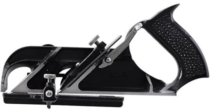 Herramienta Manual Profesional de Plano de carpintero: Cepillador de Suavizado de Hierro Fundido Ajustable para Carpintería, Liviano y Portátil para Modelar/esculpir