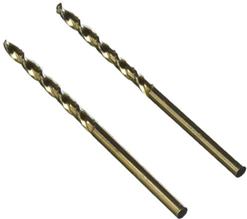 Dewalt Extreme 2 Metallbohrer HSS-G, DT5038 (3mm Durchmesser, 61mm Gesamtlänge, 33mm Arbeitslänge, für den Einsatz in Stahl, Eisen, Nickel, Messing, Holz und Kunststoff) 2 Stück