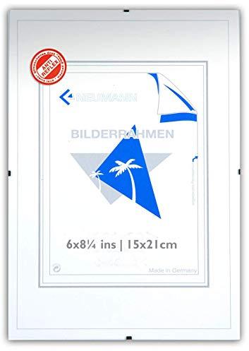 Bilderhalter rahmenlos, Clip-Rahmen 15 x 21 mit bruchsicherem Kunstglas antireflex