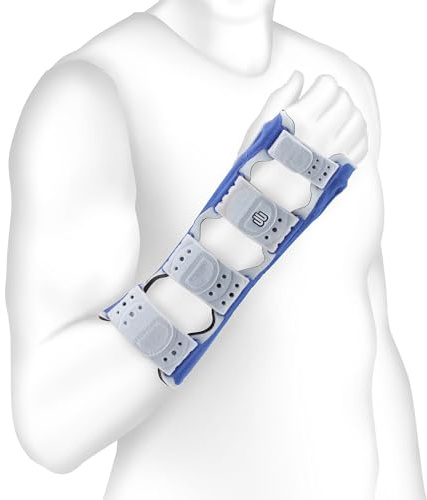 Bauerfeind ManuLoc® long Handgelenkorthese mit längerem Hebel 0 titan
