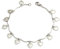 Bungsa Bettelarmband mit Herzen aus 316L Edelstahl