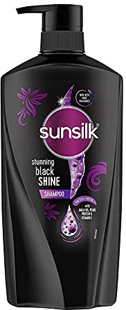 Sunsilk Stunning Black Shine Shampoo, 650 ml
