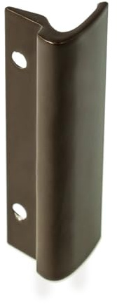 Aluminium Glasfalzbalkontürgriff/Terrassentürgriff/Ziehgriff/Glasfalzgriff - braun RAL 8019