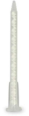 MA5.4-17S Doppel-Kartuschen-Epoxidddüsen, klar, weiß, statischer Mischdüse, Kunststoff, Mischdüse zum Mixen von Klebstoff, 103 mm, 50 ml, 15 Stück