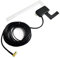 Maxxcount Passive Universal Glasklebe-Innenantenne für DAB/DAB+ mit SMB Buchse, 5m
