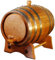 Spaniard Barrels & Coopers - Barile artigianale in rovere americano (3 litri)