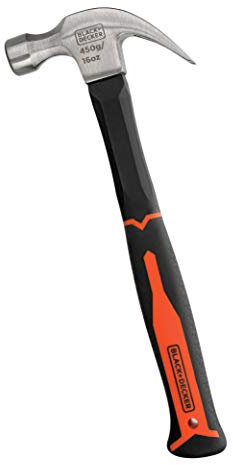 BLACK+DECKER BDHT54003 Fiberglas-Hammer, 473 g