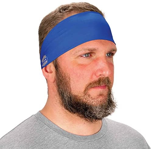 Ergodyne Chill Its 6634 Kühlendes Stirnband, Sport-Stirnbänder für Damen und Herren, Feuchtigkeitstransport