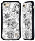 Head Case Designs Offizielle Mad Dog Art Gallery Hund Muster Schwarz und Weiss Doodle Hybride Handyhülle Hülle Huelle kompatibel mit Apple iPhone 7/8 / SE 2020 & 2022