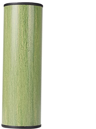 Fubdnefvo Edelstahl Zylinder Sandstreuer Zylinder Sandstreuer Rhythmus Musikinstrumente Rhythmus GrüNer Bambus