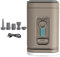 PKKP Elektrische Luftpumpe, 1500mAh Wiederaufladbare Akku Luftpumpe, Luftpumpe Elektrisch USB Luftmatratze Pumpe mit Licht & 5 Düsen, Mini Luftpumpe für Luftmatratze Matratze Pool Planschbecken