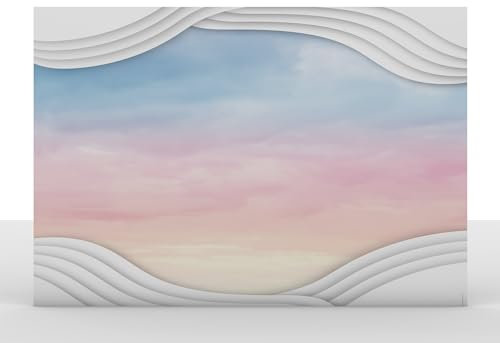 Schreibtischunterlage aus Papier DIN A2 | Abreissblock | Beautiful Sky | 25 Blatt Schreibtischunterlage A2 | Notiz Unterlage | mit extra Kalenderblatt