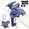 Homtone 2 in 1 Table Vice, 80mm Bench Vise, Blue