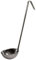 Unibos | 6 oz Professional Stainless Steel Heavy Duty Cooking Soup Ladle Long Handle with Hook, Stirring & Serving Soup Spoon, Sauce Ladle