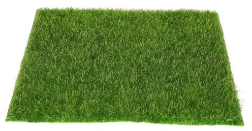 Toyvian Gartendeko Kunstrasen Realistische Simulation Grüner Rasen Gefälschte Moosmatte Für Zuhause Und Draußen - Langlebig