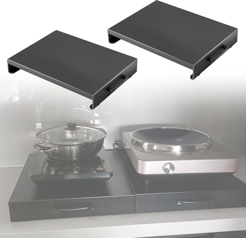JYHHCYS kochfeld Abdeckung Gasherd-Abdeckungen, 2er-Pack, Groß Hitzebeständige Herdabdeckungen Für Gasherde, Nudelbrett Für Die Küche Für Reiskocher Und Induktionsherde(40x50x9cm)