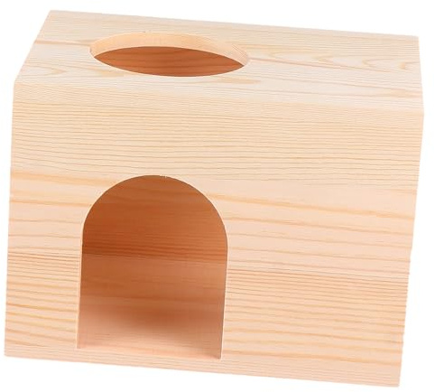 LOLIPPYY Leichtes mit Niedlicher Form Eichhörnchenfutterhaus und Tragbares zur Haustierfütterung und Spielen für Meerschweinchen und Eichhörnchen