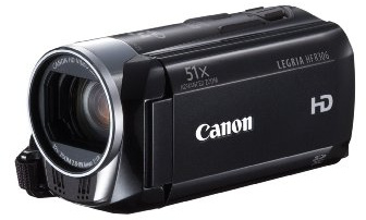Canon LEGRIA HF R306 Full HD Camcorder (8GB Internal Memory, SDXC Card Slot, 51x Advanced Zoom, Touch Screen LCD (Renewed)