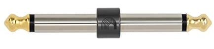 Planet Waves PW-P047A 0.25 inch Male Mono Inline Adapter, Black
