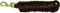Hamilton Poly-Leine mit Bolzenverschluss, Braun, 1,6 cm dick x 3 m lang