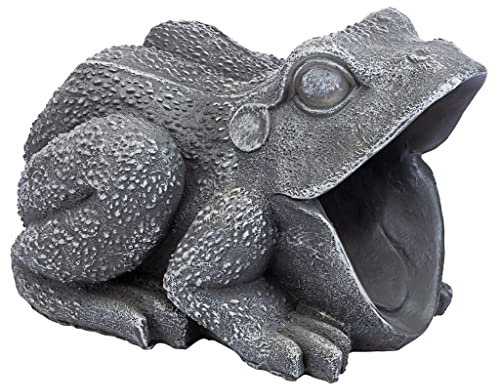 Design Toscano Froschwächter, Regenrohrauslass