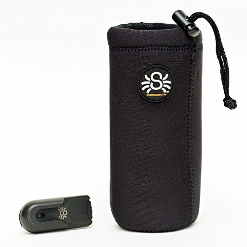 SPIDER HOLSTER - SpiderMonkey Water Bottle Holder - Self Locking Belt Accessory Clip with Neoprene Drink Holster!