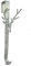 Christmas Concepts® Weihnachtskranz mit Rentierkopf aus Metall – 29 cm – Silber oder Gold