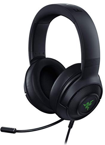 Razer Kraken X Lite Ultra Lightweight Gaming Headset, Regular Classic Black